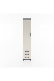 Hyperion Dolap 3 Raflı 3 Çekmeceli Tek Askılı 44x44x221 - S61M017V4B