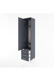 Hyperion Dolap 3 Raflı 3 Çekmeceli Tek Askılı 44x44x221 - S61M017V5B
