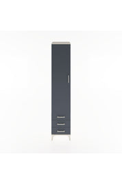 Hyperion Dolap 5 Raflı 3 Çekmeceli Tek Kapaklı 44x44x221 - S61M018V2B