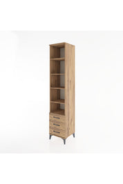 Hyperion Dolap 5 Raflı 3 Çekmeceli 44x44x221 - S61M019V9B