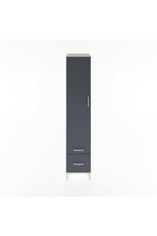 Hyperion Dolap 3 Raflı 2 Çekmeceli Tek Askılı 44x44x221 - S61M020V2B
