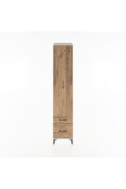Hyperion Dolap 3 Raflı 2 Çekmeceli Tek Askılı 44x44x221 - S61M020V3B