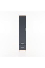 Hyperion Dolap 3 Raflı 2 Çekmeceli Tek Askılı 44x44x221 - S61M020V8B