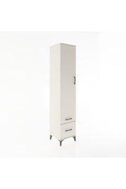 Hyperion Dolap 5 Raflı 2 Çekmeceli Tek Kapaklı 44x44x221 - S61M021V1B