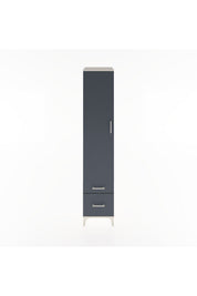 Hyperion Dolap 5 Raflı 2 Çekmeceli Tek Kapaklı 44x44x221 - S61M021V2B