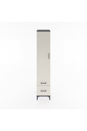 Hyperion Dolap 5 Raflı 2 Çekmeceli Tek Kapaklı 44x44x221 - S61M021V4B