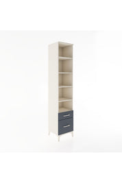 Hyperion Dolap 5 Raflı 2 Çekmeceli 44x44x221 - S61M022V2B