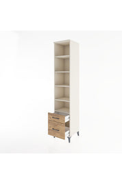 Hyperion Dolap 5 Raflı 2 Çekmeceli 44x44x221 - S61M022V3B