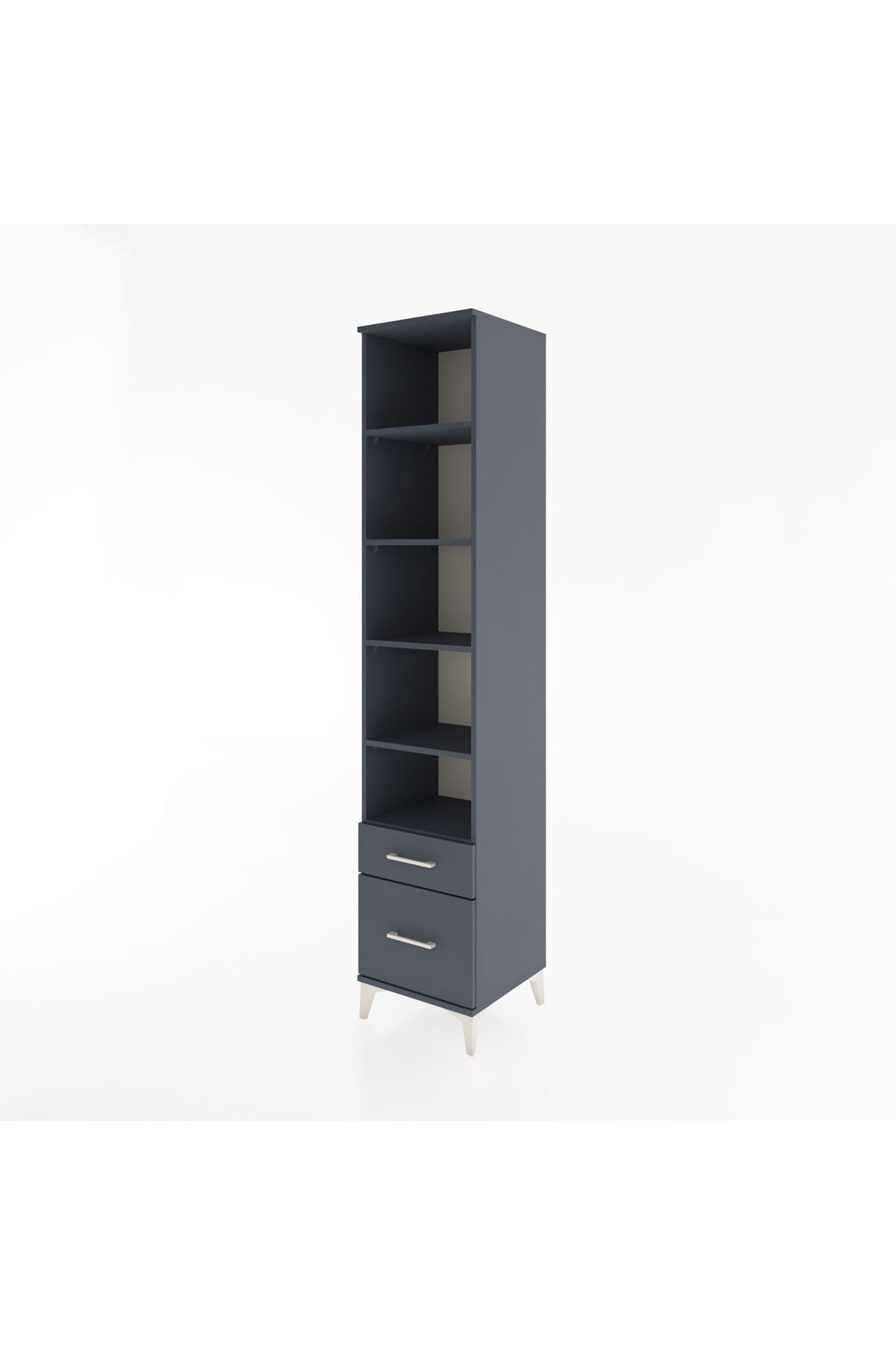 Hyperion Dolap 5 Raflı 2 Çekmeceli 44x44x221 - S61M022V5B