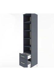 Hyperion Dolap 5 Raflı 2 Çekmeceli 44x44x221 - S61M022V5B