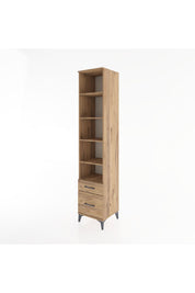 Hyperion Dolap 5 Raflı 2 Çekmeceli 44x44x221 - S61M022V9B