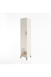 Hyperion Dolap 3 Raflı Tek Çekmeceli Tek Askılı 44x44x221 - S61M023V1B