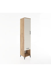 Hyperion Dolap 3 Raflı Tek Çekmeceli Tek Askılı 44x44x221 - S61M023V7B