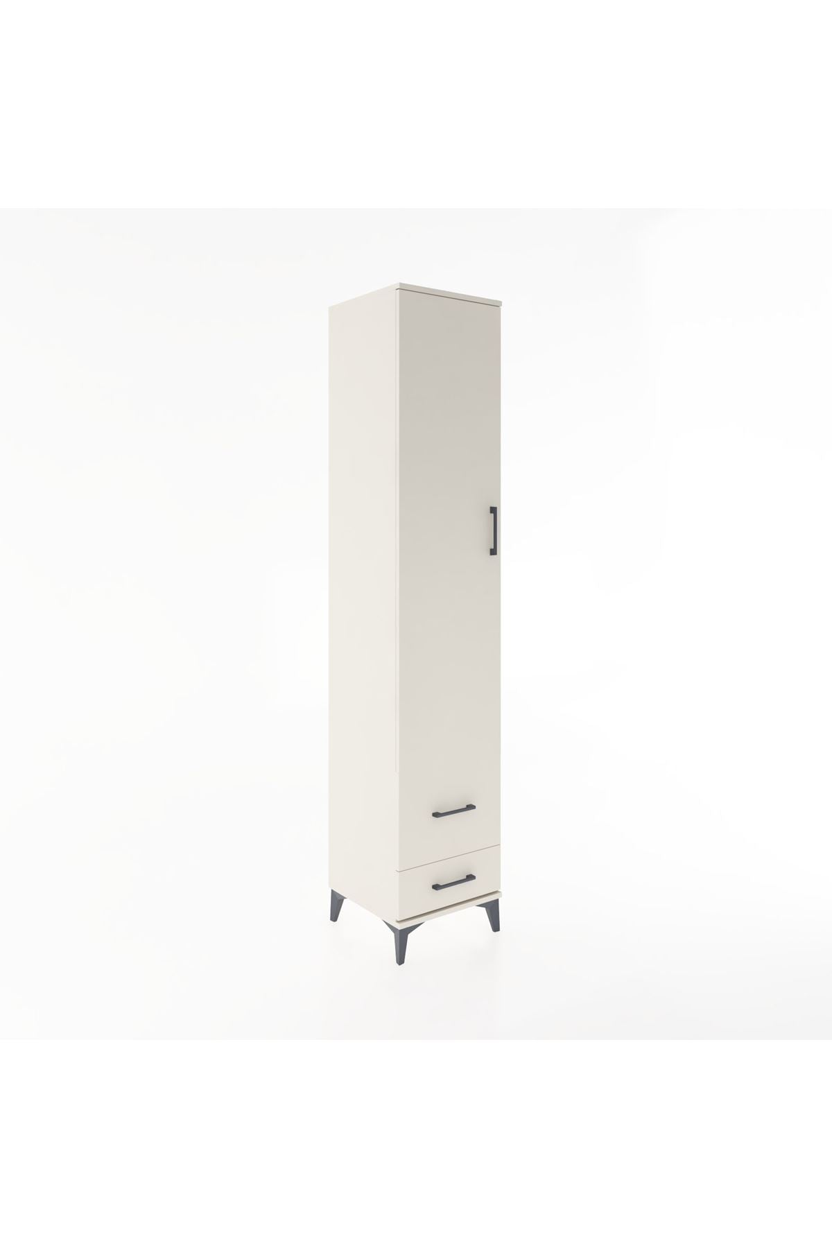 Hyperion Dolap 3 Raflı 2 Çekmeceli Tek Askılı 44x44x221 - S61M025V1B