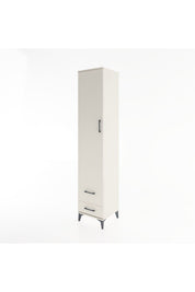 Hyperion Dolap 3 Raflı 2 Çekmeceli Tek Askılı 44x44x221 - S61M025V1B