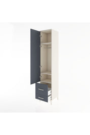 Hyperion Dolap 3 Raflı 2 Çekmeceli Tek Askılı 44x44x221 - S61M025V2B