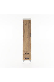 Hyperion Dolap 3 Raflı 2 Çekmeceli Tek Askılı 44x44x221 - S61M025V3B