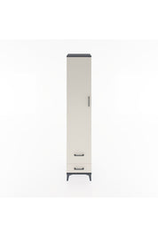 Hyperion Dolap 3 Raflı 2 Çekmeceli Tek Askılı 44x44x221 - S61M025V4B