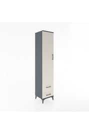 Hyperion Dolap 3 Raflı 2 Çekmeceli Tek Askılı 44x44x221 - S61M025V4B