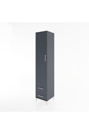 Hyperion Dolap 3 Raflı 2 Çekmeceli Tek Askılı 44x44x221 - S61M025V5B