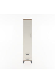 Hyperion Dolap 3 Raflı 2 Çekmeceli Tek Askılı 44x44x221 - S61M025V7B