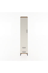 Hyperion Dolap 3 Raflı 2 Çekmeceli Tek Askılı 44x44x221
