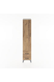 Hyperion Dolap 5 Raflı 2 Çekmeceli Tek Kapaklı 44x44x221 - S61M026V3B