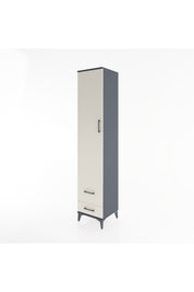 Hyperion Dolap 5 Raflı 2 Çekmeceli Tek Kapaklı 44x44x221 - S61M026V4B