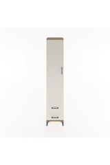 Hyperion Dolap 5 Raflı 2 Çekmeceli Tek Kapaklı 44x44x221