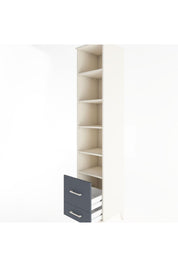 Hyperion Dolap 5 Raflı 2 Çekmeceli 44x44x221 - S61M027V2B