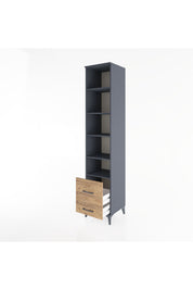 Hyperion Dolap 5 Raflı 2 Çekmeceli 44x44x221 - S61M027V6B