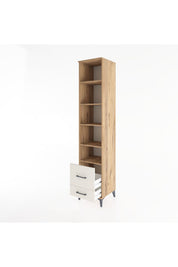 Hyperion Dolap 5 Raflı 2 Çekmeceli 44x44x221 - S61M027V7B
