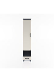 Hyperion Dolap 4 Raflı Tek Çekmeceli Tek Askılı 44x44x221 - S61M028V4B