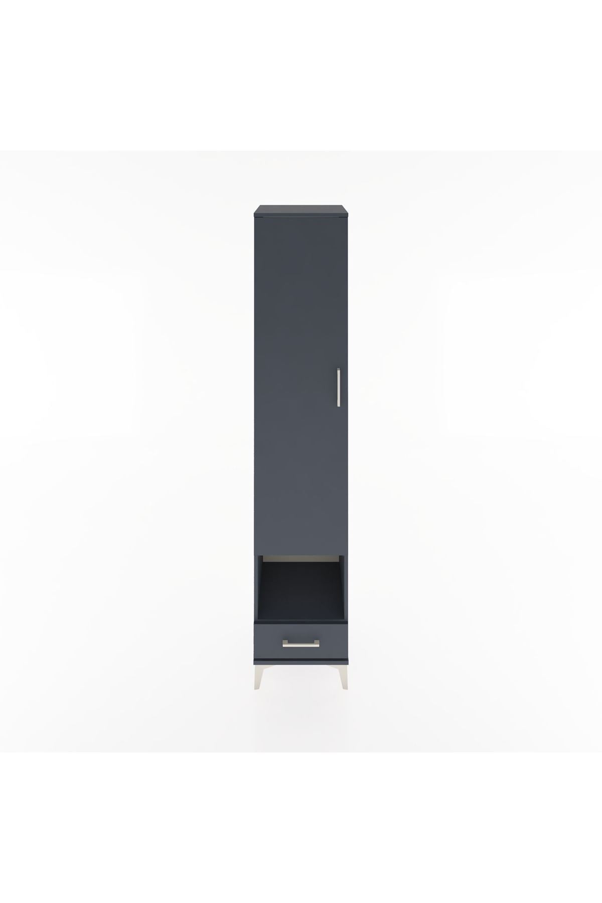 Hyperion Dolap 4 Raflı Tek Çekmeceli Tek Askılı 44x44x221 - S61M028V5B