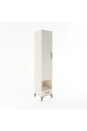 Hyperion Dolap 6 Raflı Tek Çekmeceli Tek Kapaklı 44x44x221 - S61M029V1B