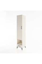 Hyperion Dolap 6 Raflı Tek Çekmeceli Tek Kapaklı 44x44x221 - S61M029V1B