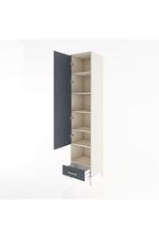 Hyperion Dolap 6 Raflı Tek Çekmeceli Tek Kapaklı 44x44x221 - S61M029V2B