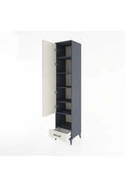 Hyperion Dolap 6 Raflı Tek Çekmeceli Tek Kapaklı 44x44x221 - S61M029V4B