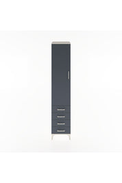 Hyperion Dolap 2 Raflı 4 Çekmeceli Tek Askılı 44x44x221 - S61M030V2B