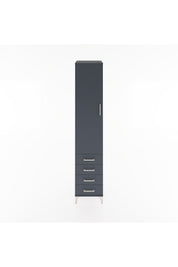 Hyperion Dolap 2 Raflı 4 Çekmeceli Tek Askılı 44x44x221 - S61M030V5B