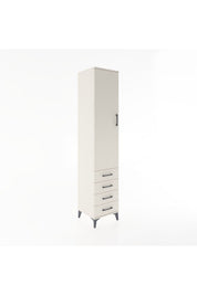 Hyperion Dolap 4 Raflı 4 Çekmeceli Tek Kapaklı 44x44x221 - S61M031V1B