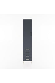 Hyperion Dolap 4 Raflı 4 Çekmeceli Tek Kapaklı 44x44x221 - S61M031V5B