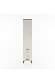 Hyperion Dolap 4 Raflı 4 Çekmeceli Tek Kapaklı 44x44x221 - S61M031V7B