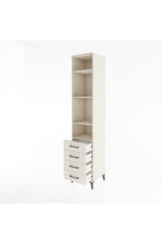 Hyperion Dolap 4 Raflı 4 Çekmeceli 44x44x221 - S61M032V1B