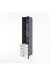 Hyperion Dolap 4 Raflı 4 Çekmeceli 44x44x221 - S61M032V4B