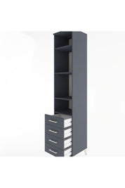 Hyperion Dolap 4 Raflı 4 Çekmeceli 44x44x221 - S61M032V5B
