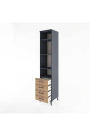 Hyperion Dolap 4 Raflı 4 Çekmeceli 44x44x221 - S61M032V6B
