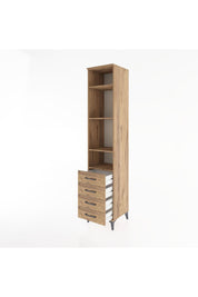 Hyperion Dolap 4 Raflı 4 Çekmeceli 44x44x221 - S61M032V9B