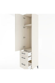 Hyperion Dolap 2 Raflı 3 Çekmeceli Tek Askılı 44x44x221 - S61M033V1B