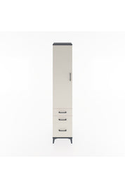 Hyperion Dolap 2 Raflı 3 Çekmeceli Tek Askılı 44x44x221 - S61M033V4B